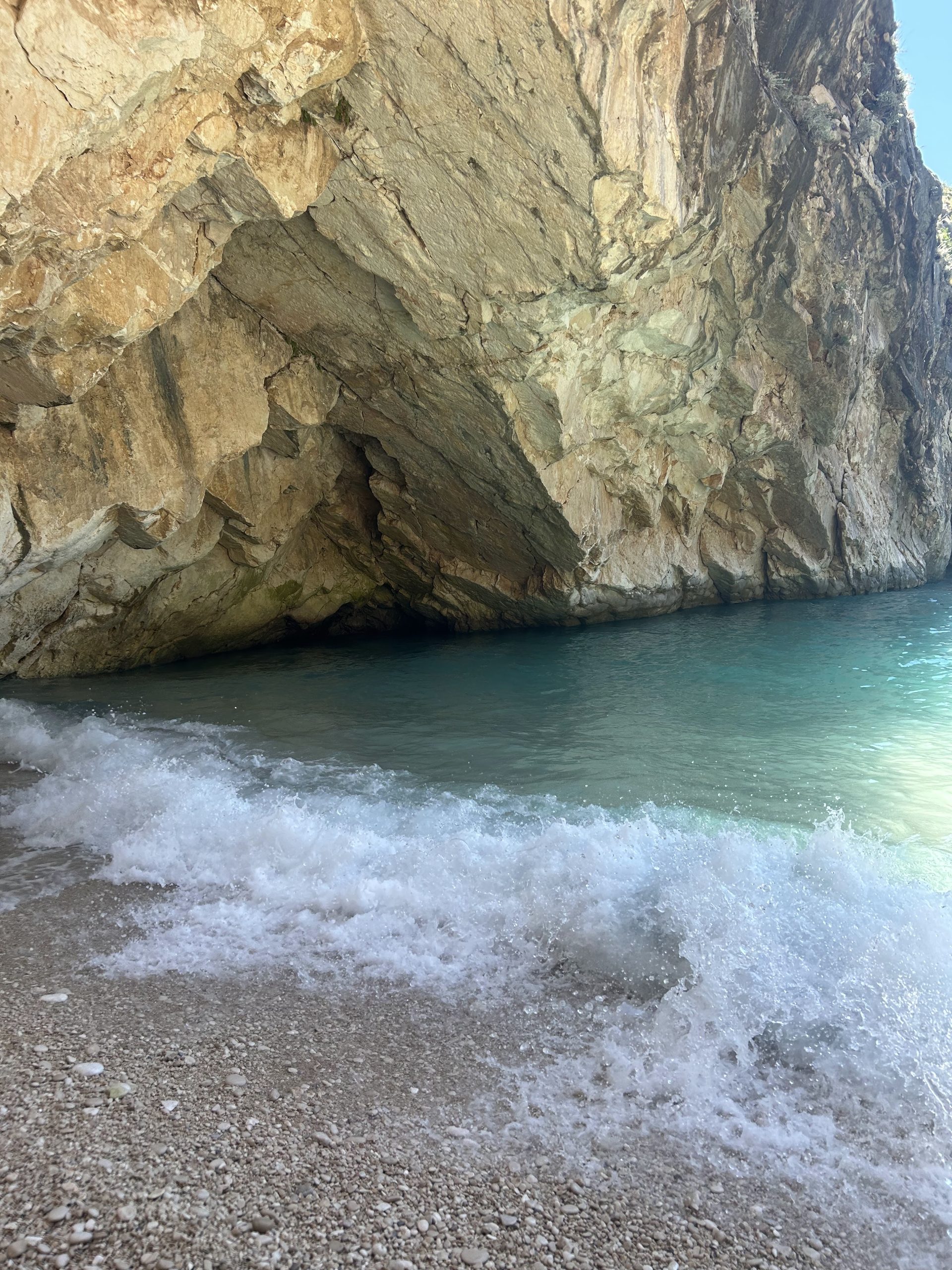 Blue Cave stone formations