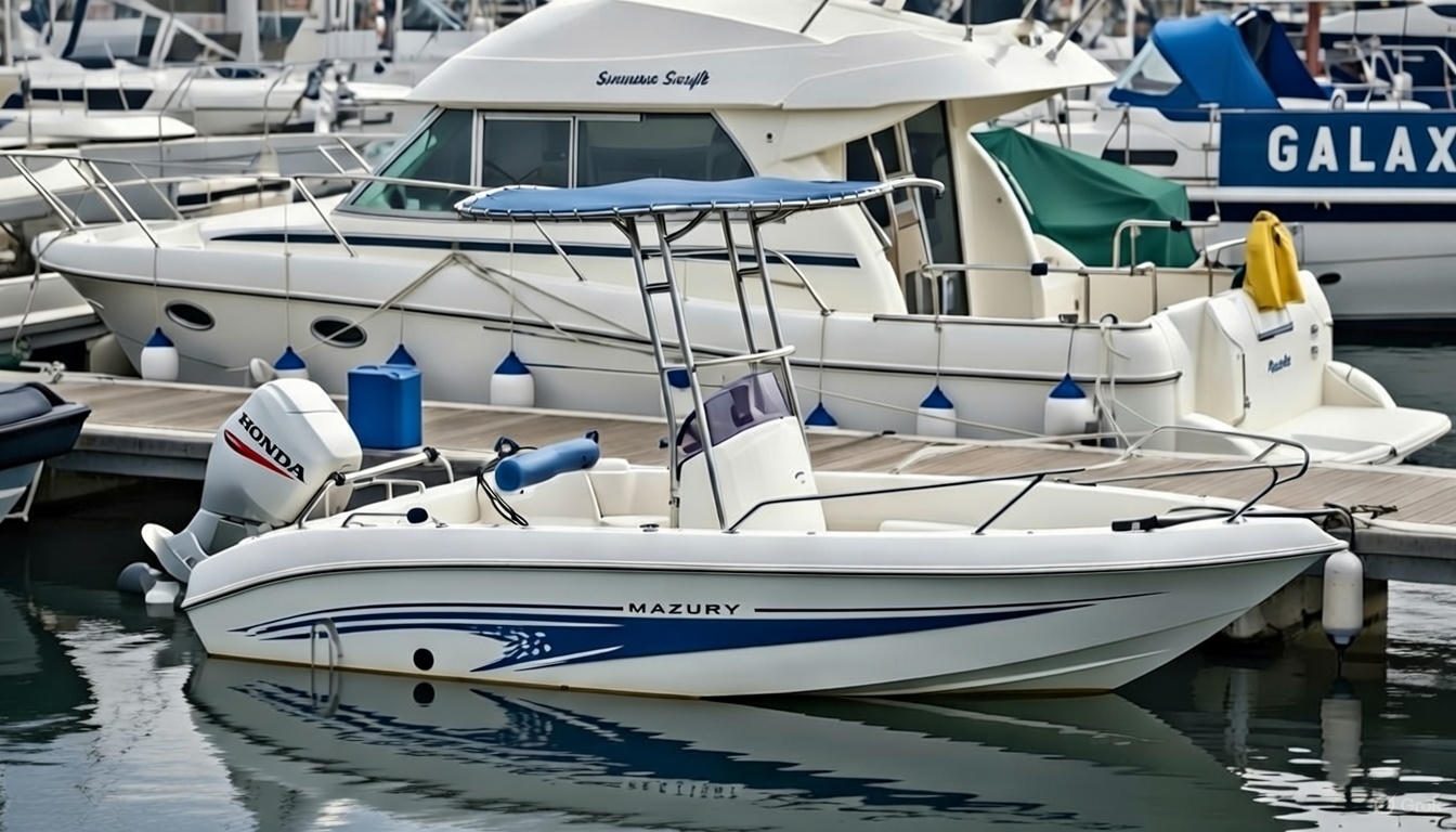 Mazury 525 speedboat